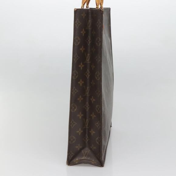 LOUIS VUITTON Monogram Sac Plat Hand Bag M51140 - Picture 5 of 12